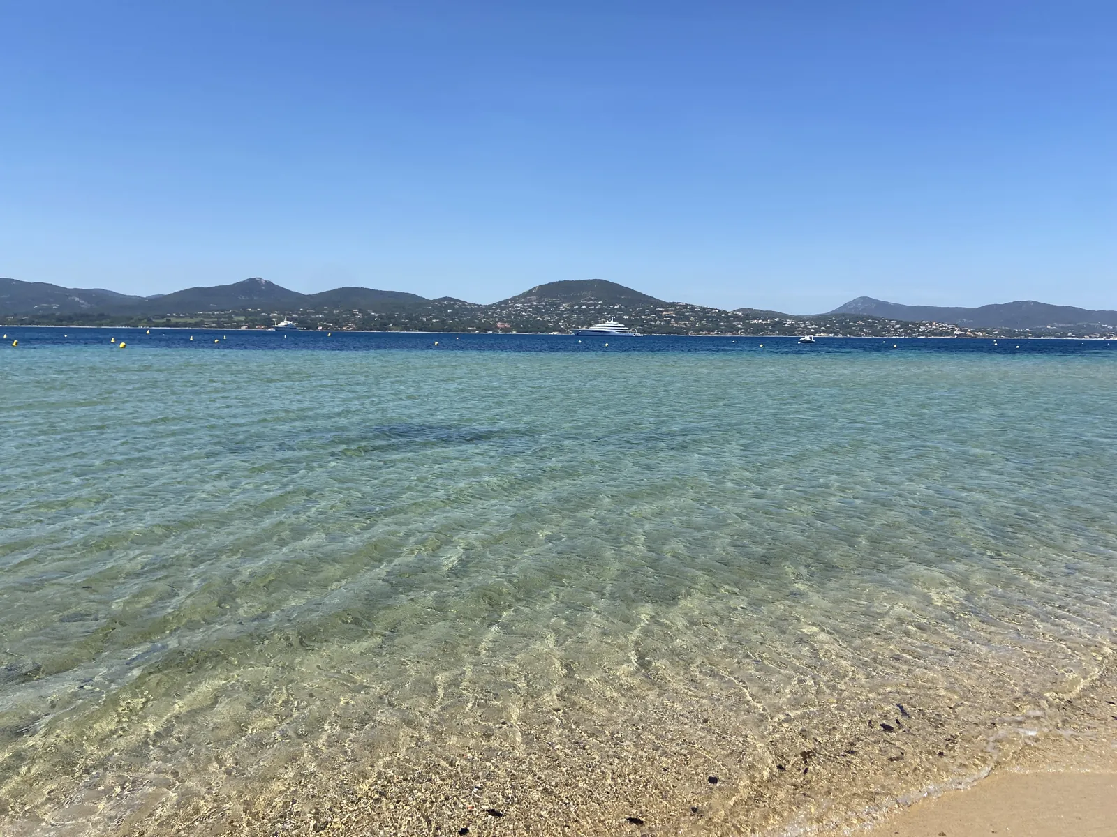 Plage de la Bouillabaisse, Saint-Tropez peninsula