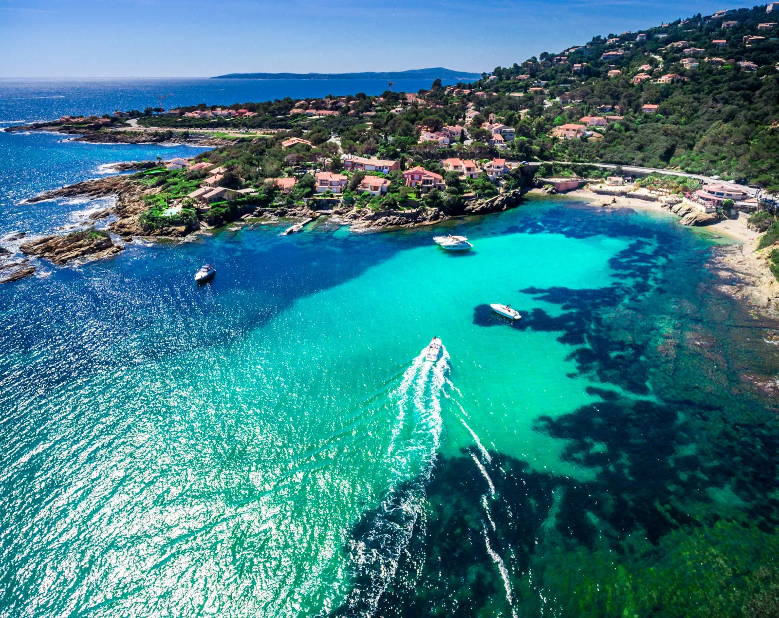 Bateaux Verts ferry crossing to Saint-Tropez