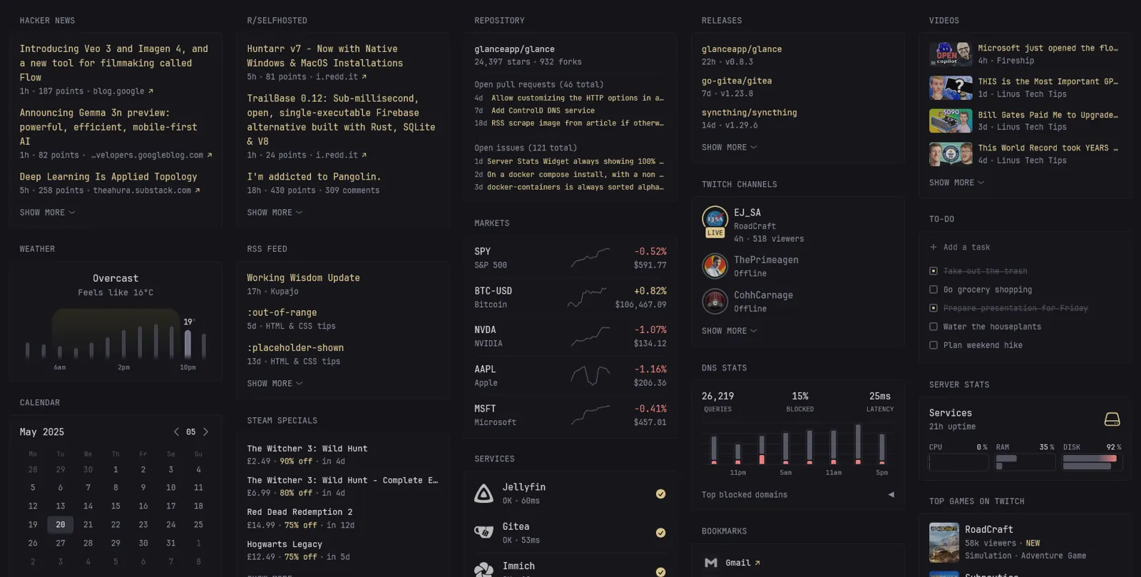 Glance — GitHub repository social preview