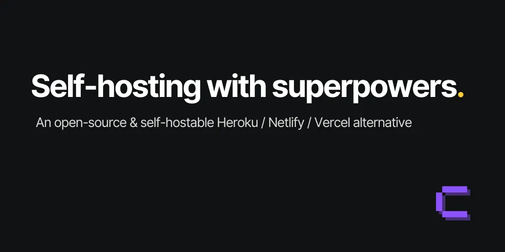 Coolify — self-hosted PaaS