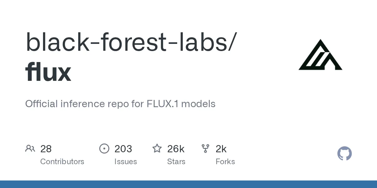 black-forest-labs/flux GitHub repository