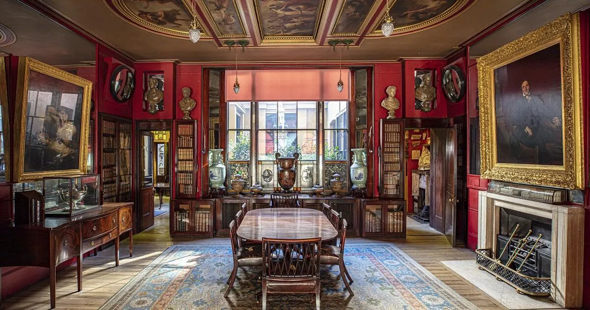 Sir John Soane's Museum Library Dining Room