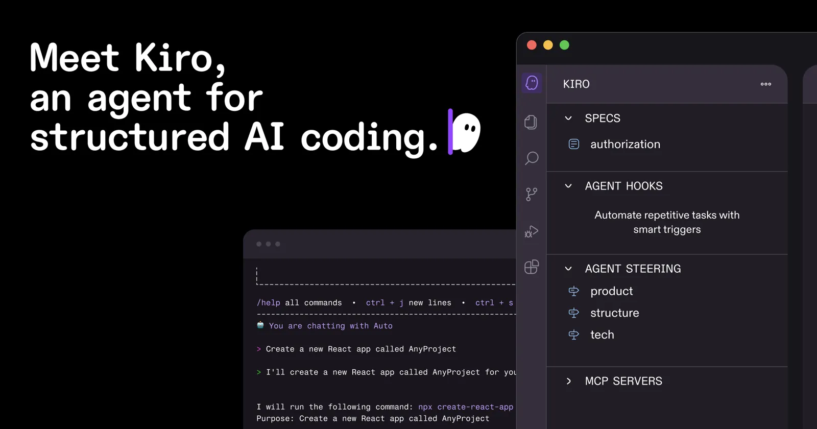 Kiro — AWS agentic IDE