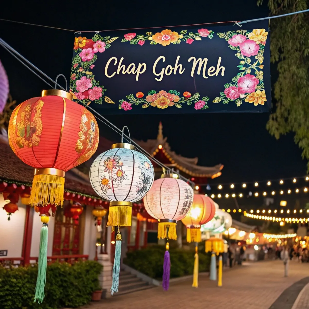 Lanterns at Chap Goh Meh
