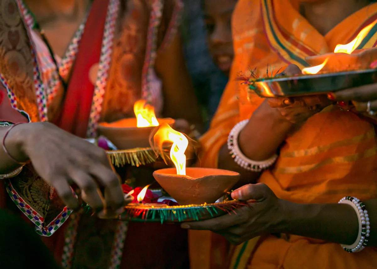 Deepavali lights in Penang's Little India