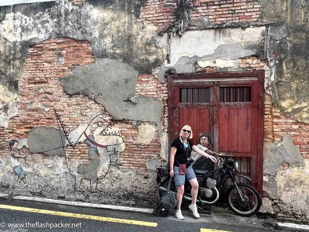 George Town street art mural