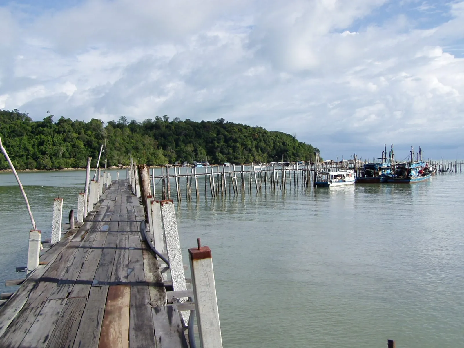 Chew Jetty stilt village