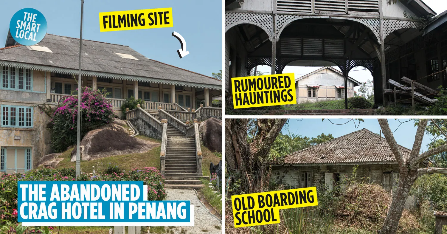 Abandoned Crag Hotel on Penang Hill