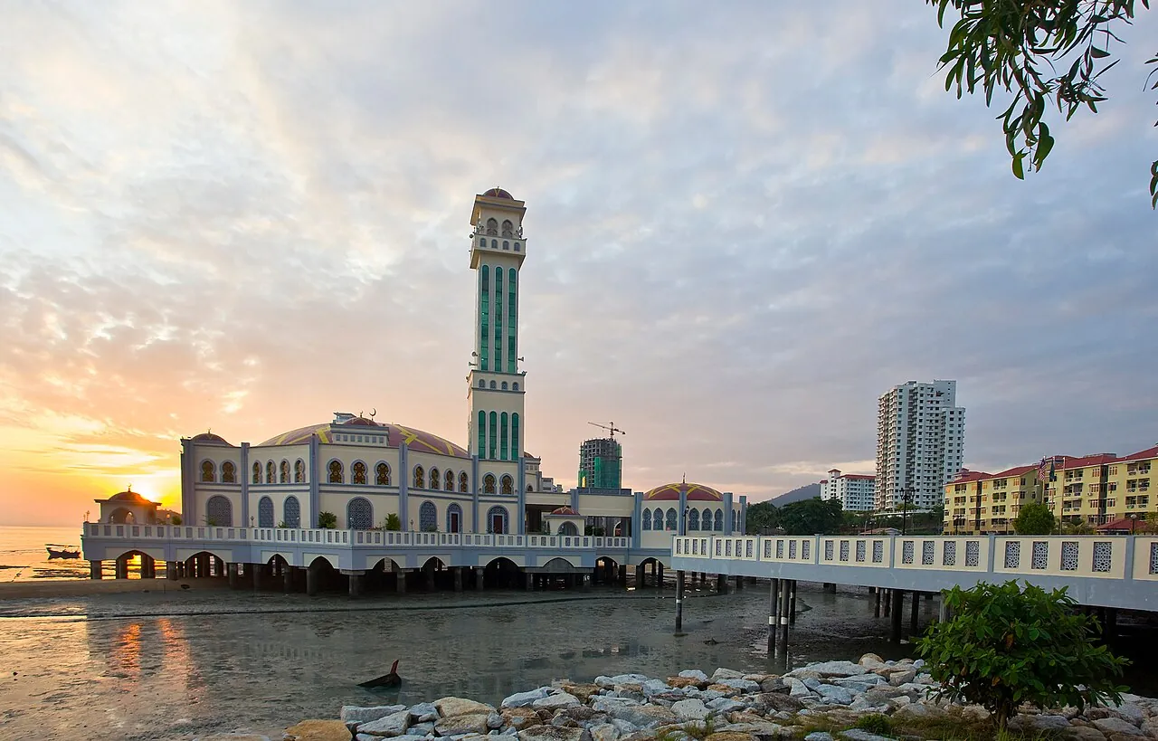 Floating Mosque at Tanjung Bungah