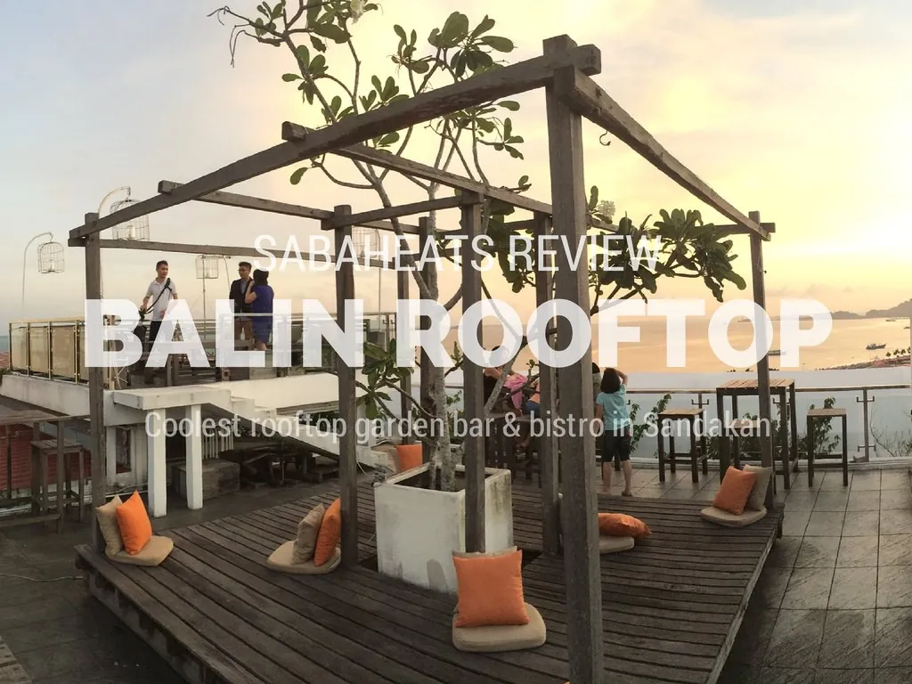 Ba Lin Roof Garden — Sandakan's rooftop bar-bistro over the bay