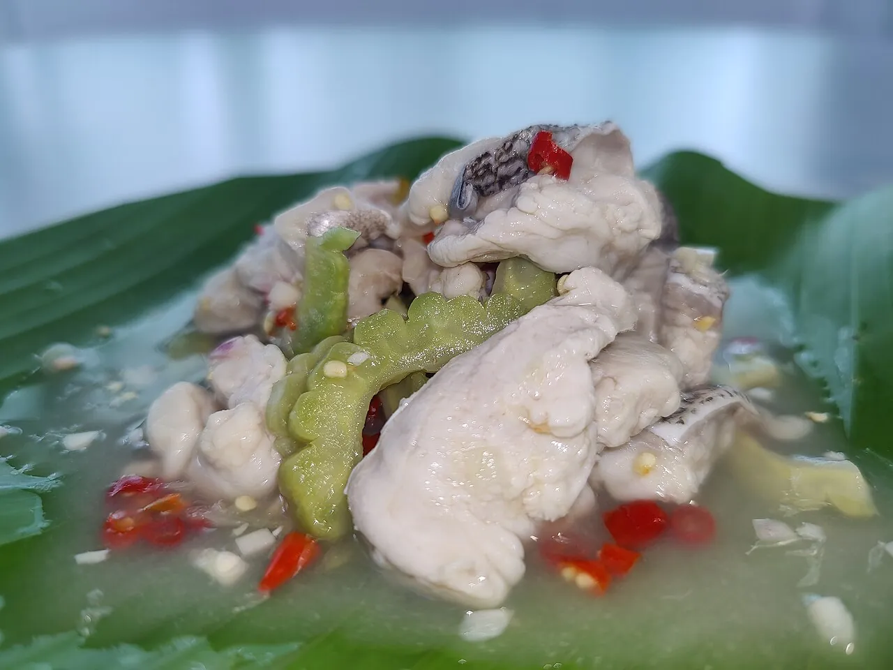 Hinava — Kadazan-Dusun lime-cured raw fish with chilli and ginger