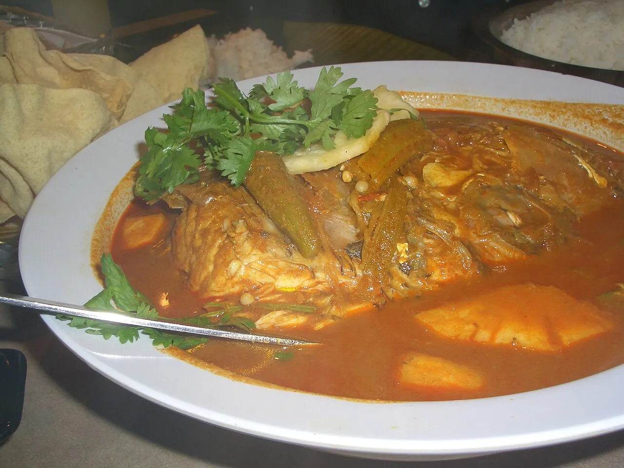 Fish head curry