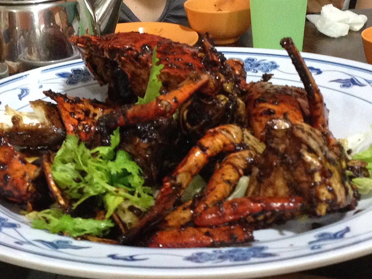 Black pepper crab