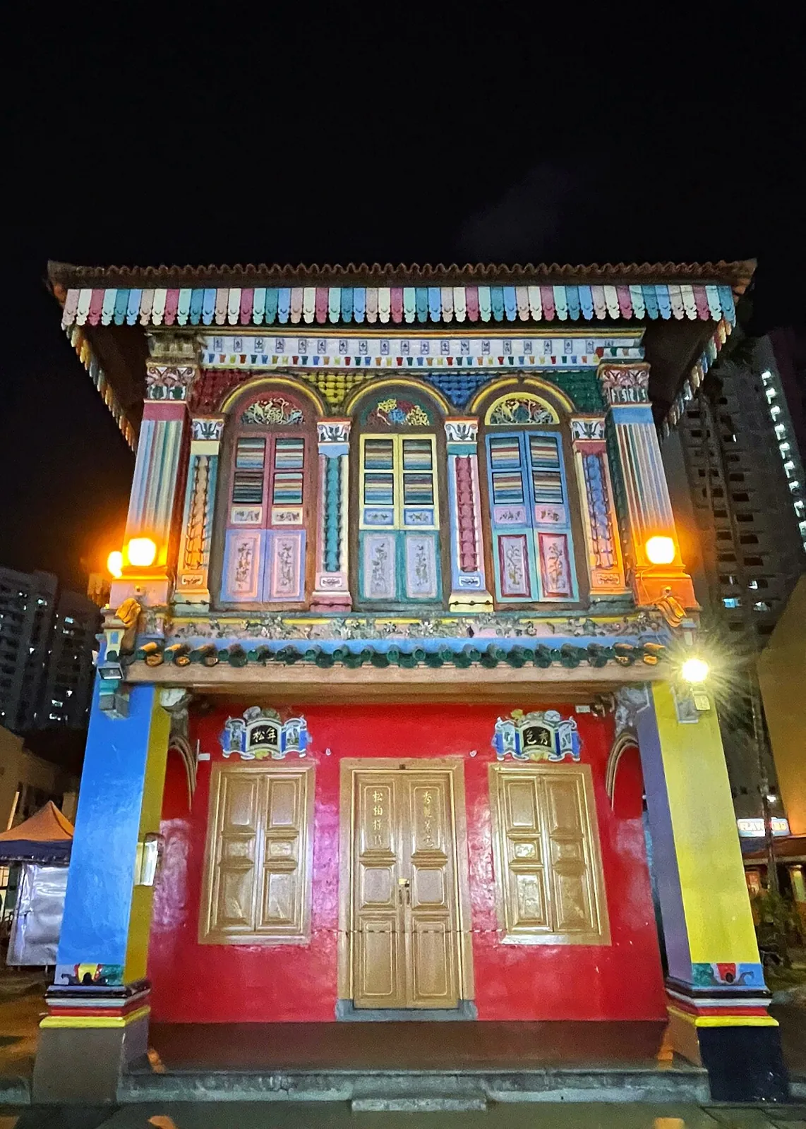 The candy-coloured Tan Teng Niah villa in Little India