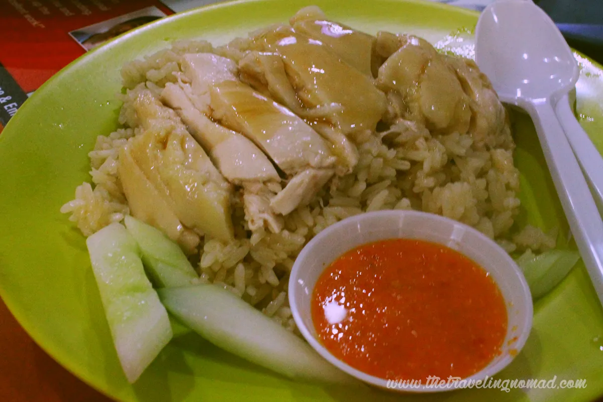 Hainanese chicken rice
