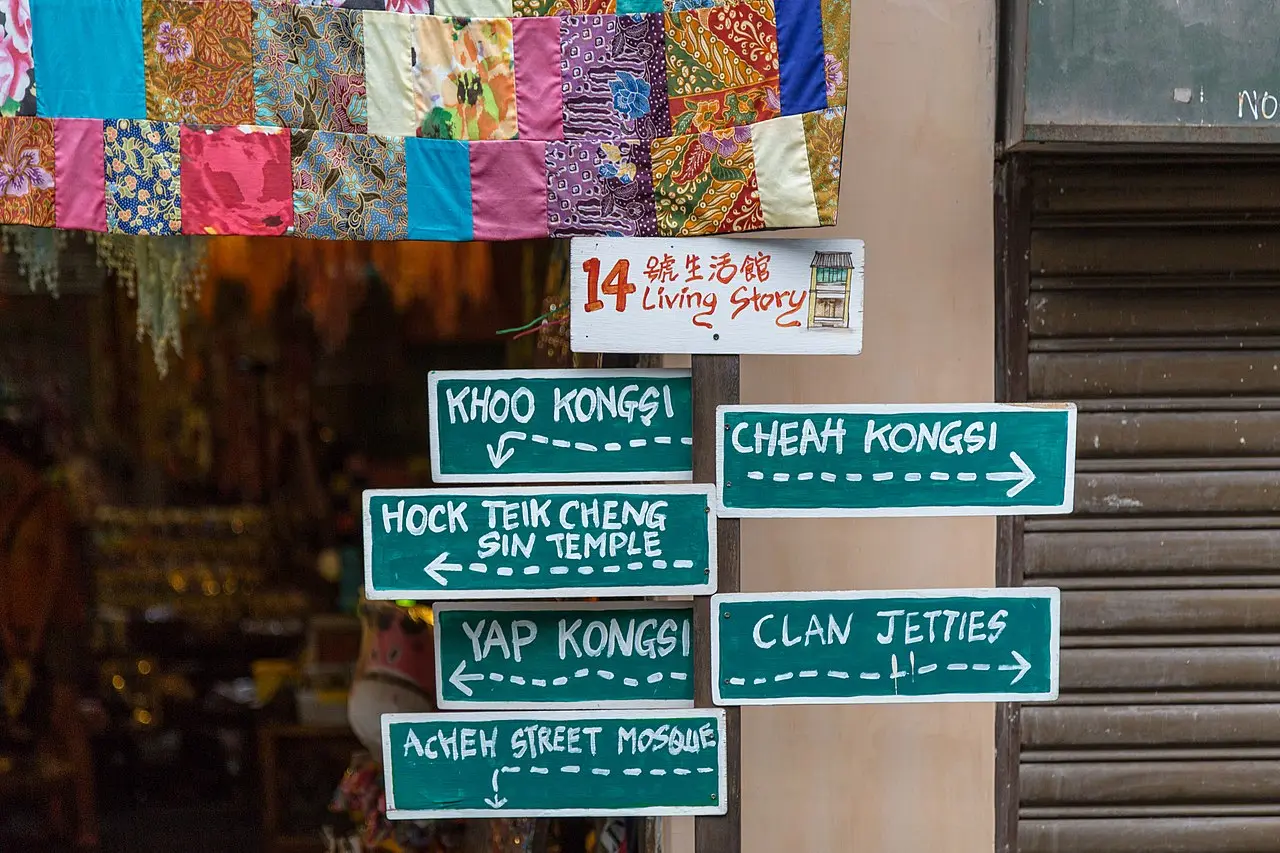 George Town heritage street, Penang