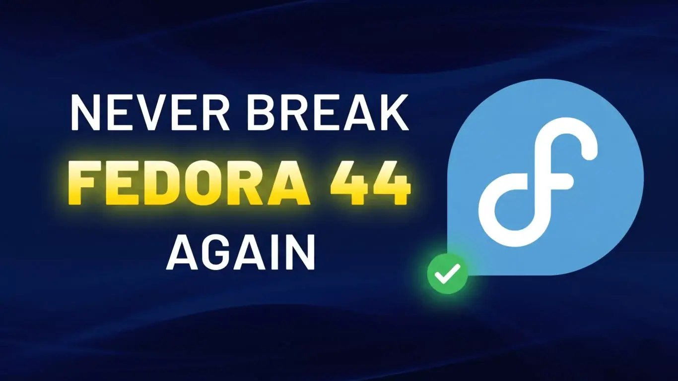 Article artwork for configuring btrfs snapshot and rollback support on Fedora 44