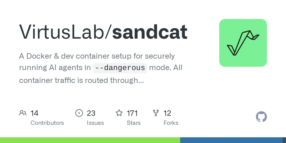VirtusLab/sandcat repository card