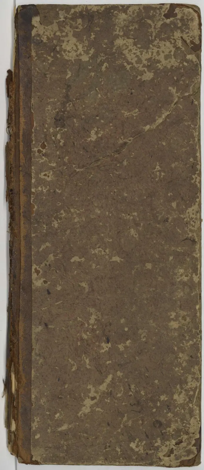 A page from a handwritten store ledger, 1825–1831, ruled into debit and credit columns