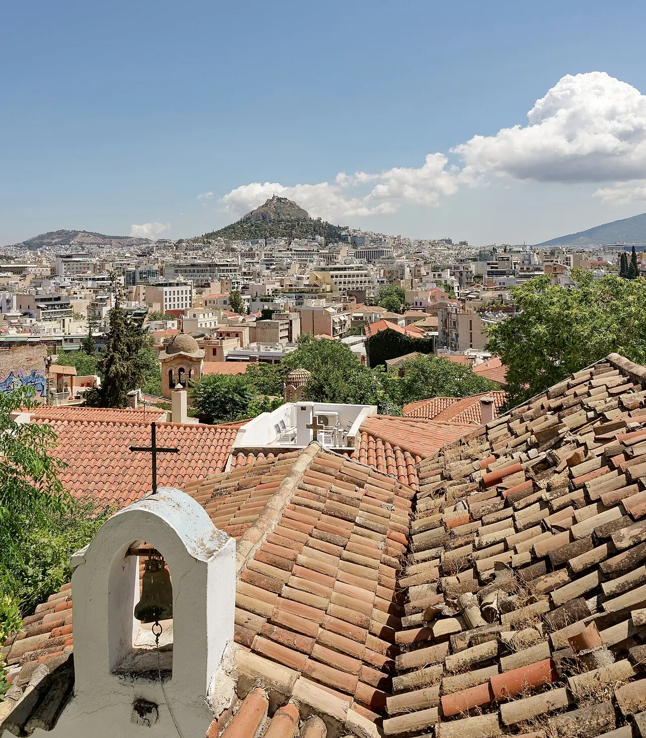 Anafiotika, the Cycladic quarter on the north slope of the Acropolis
