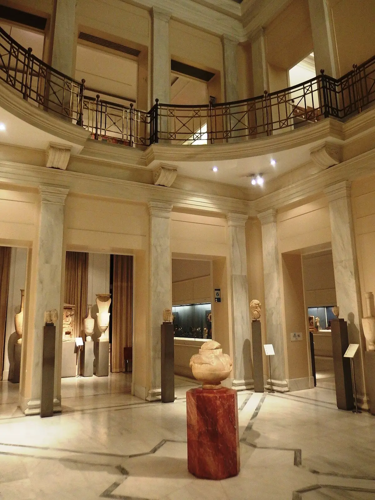 Inside the Benaki Museum of Greek Culture