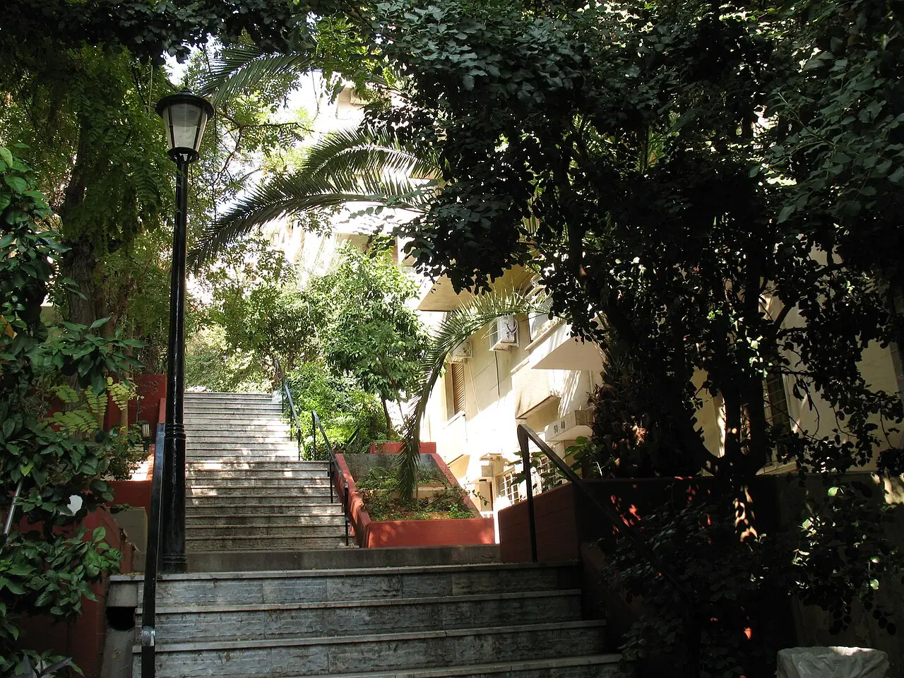 A street in Kolonaki, Athens