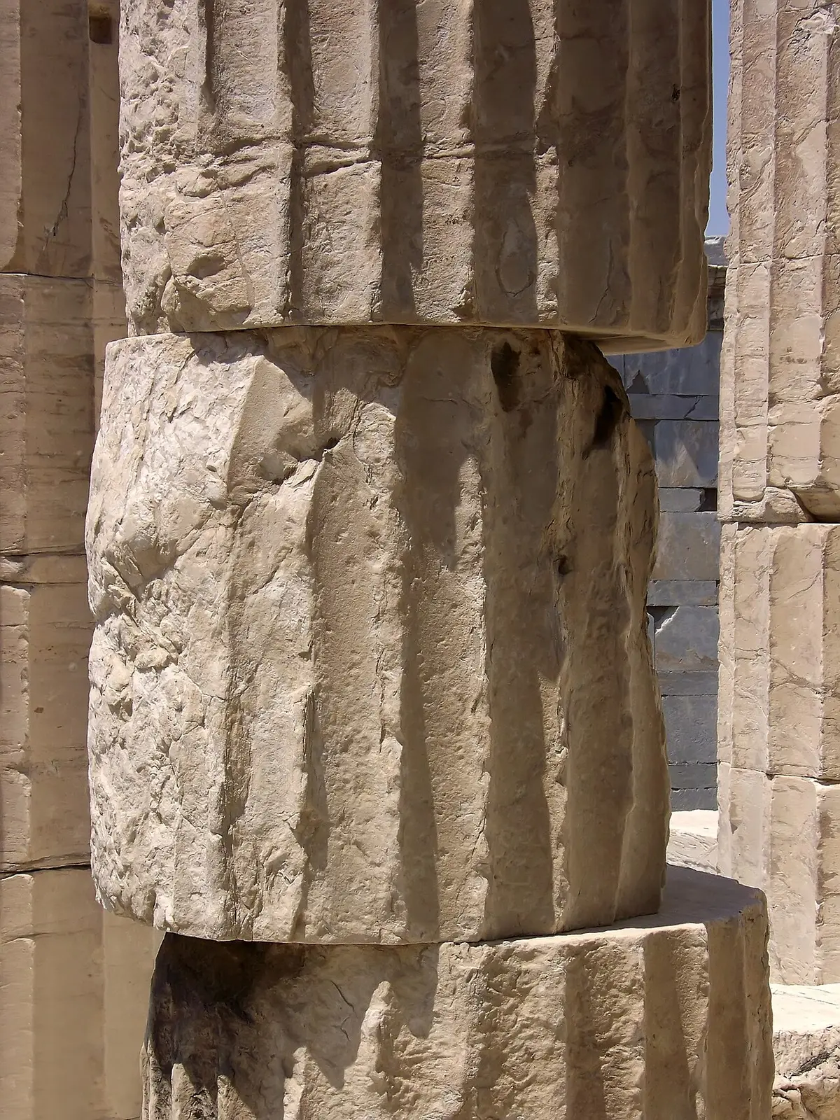 The Propylaea, the monumental gateway to the Acropolis