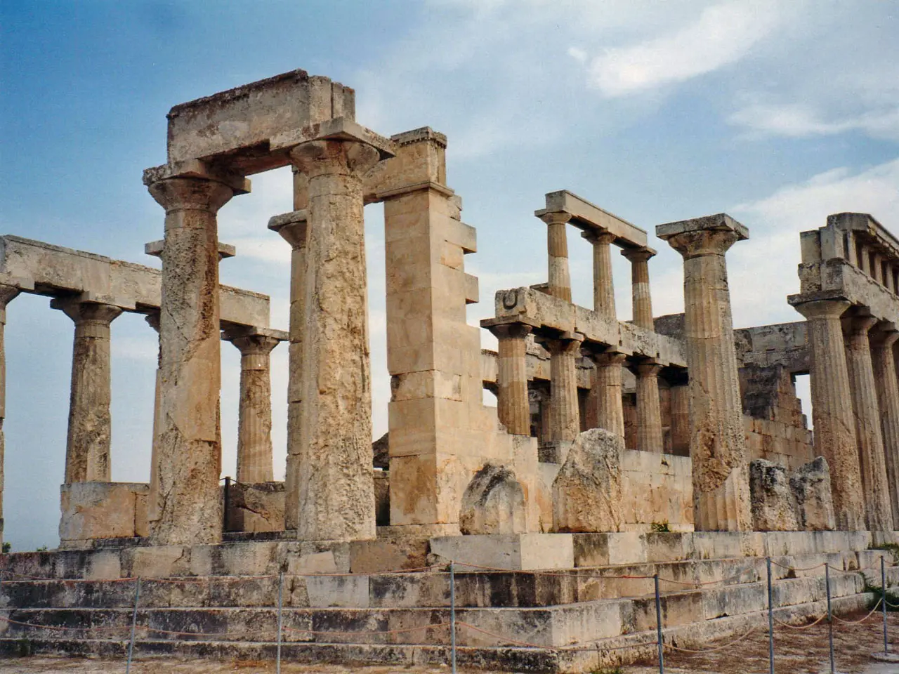 Columns of the Temple of Aphaia on Aegina