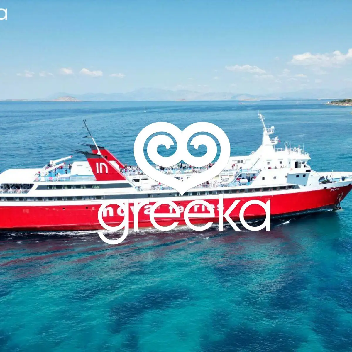 Saronic Gulf ferries at their berths