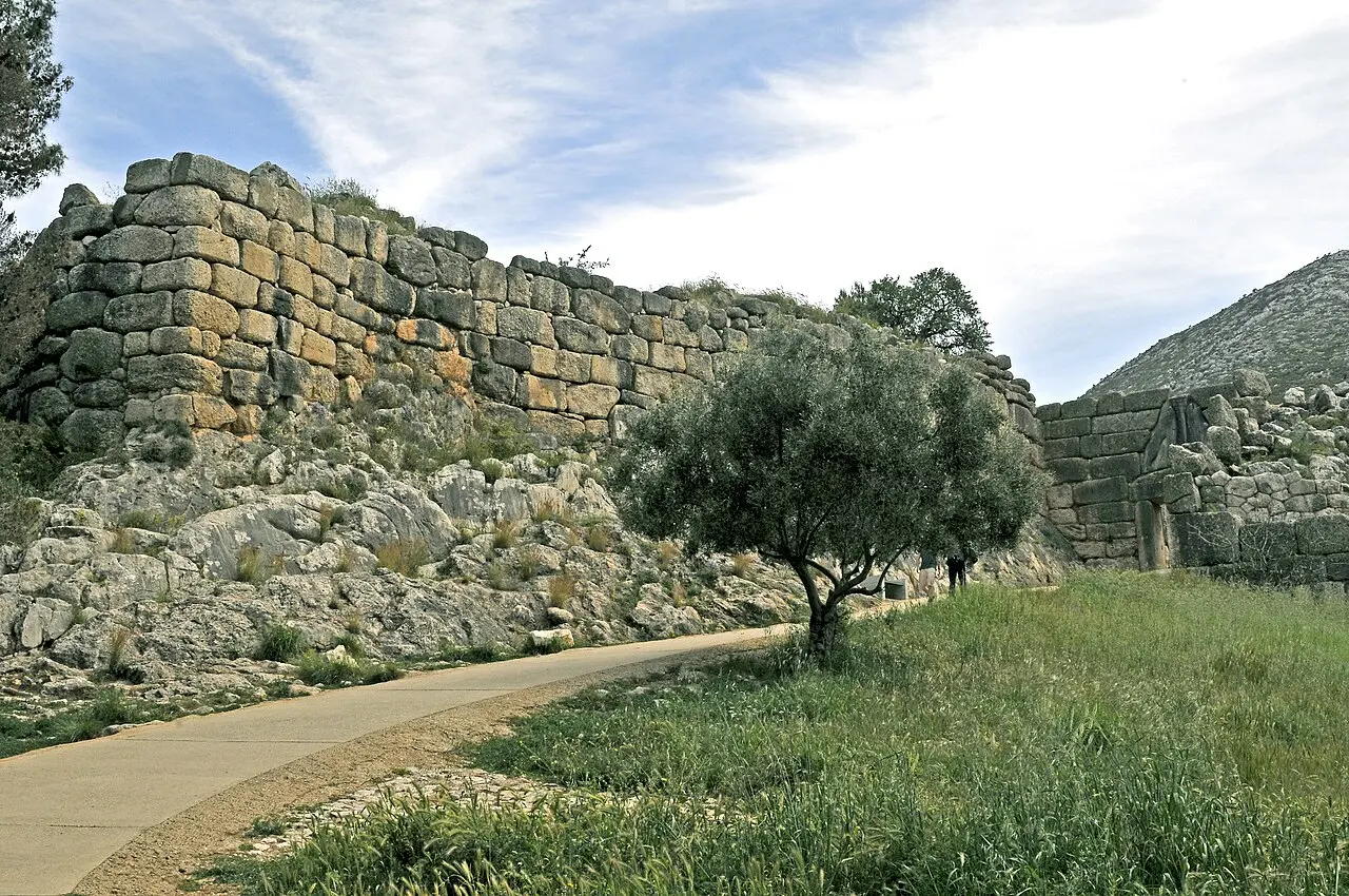 The Lion Gate at Mycenae