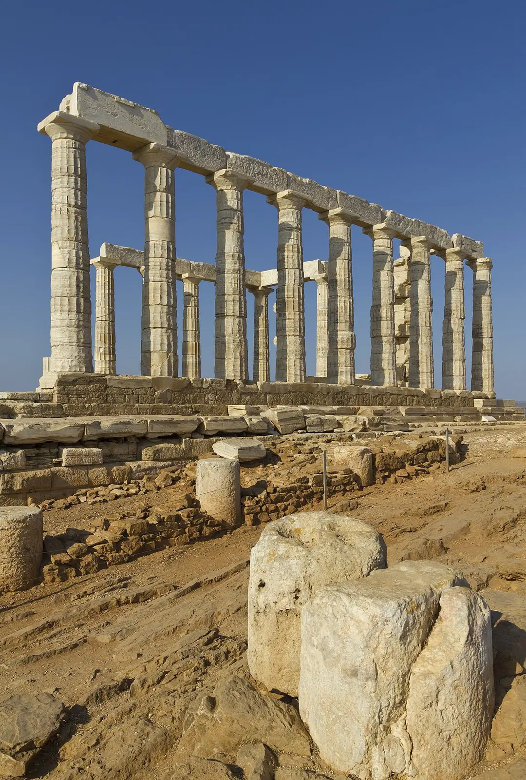 The Temple of Poseidon at Cape Sounion
