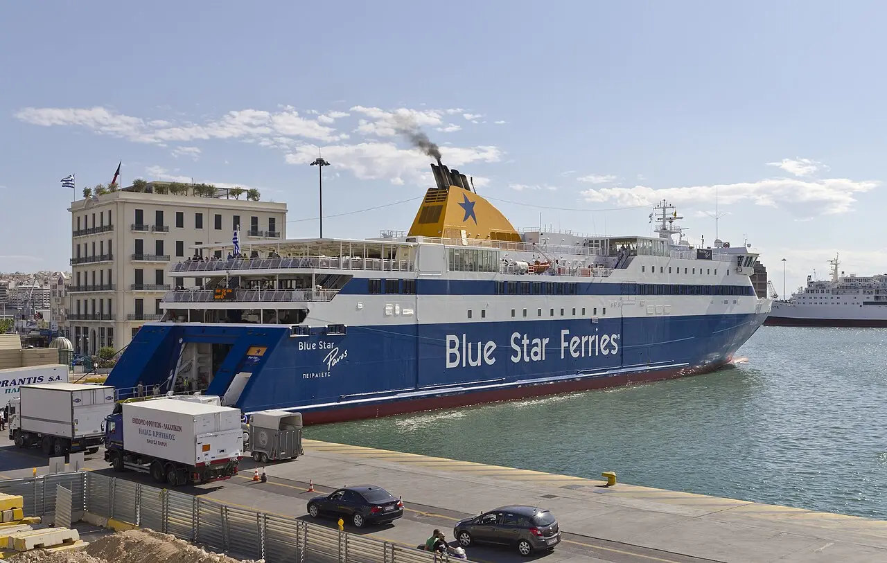 The harbour at Piraeus