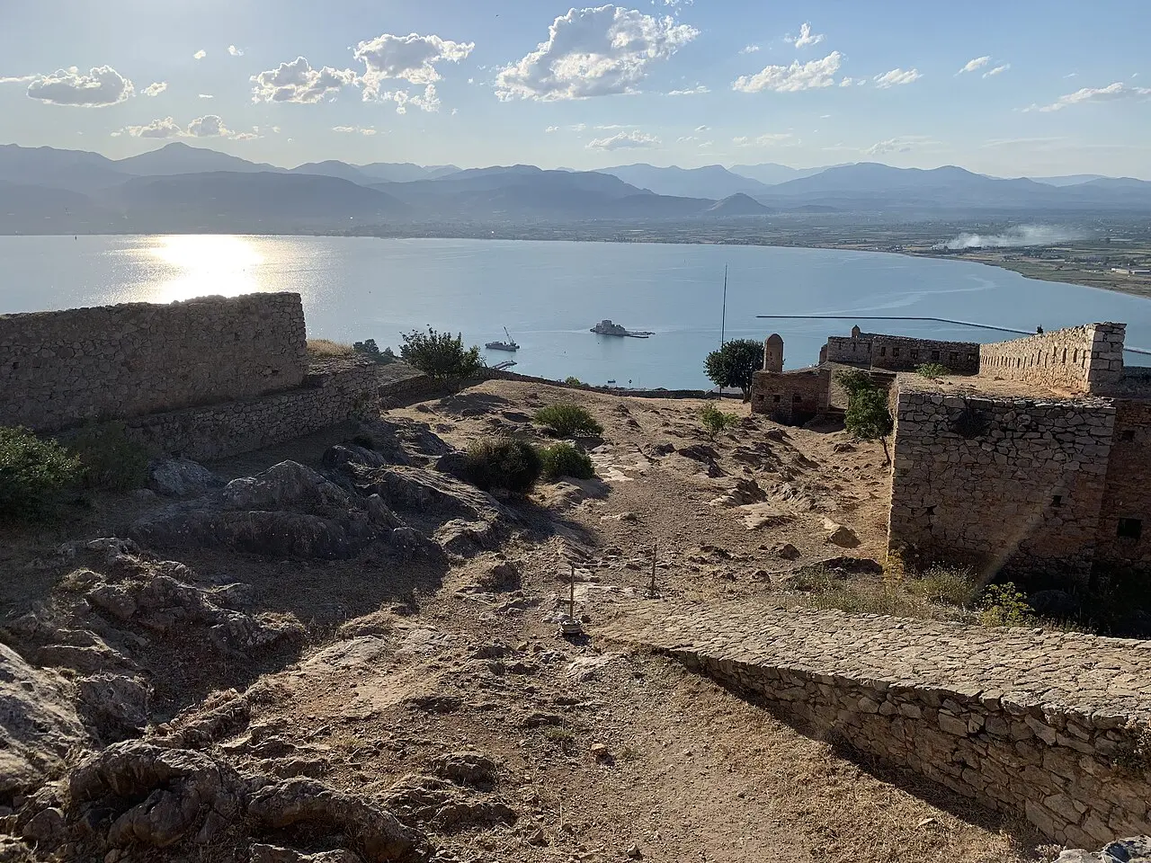 The Palamidi fortress above Nafplio
