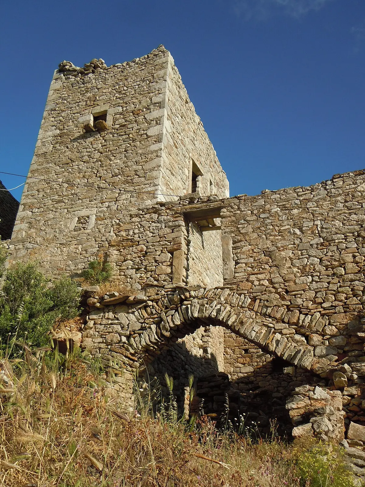 The stone tower houses of Vathia in the Mani
