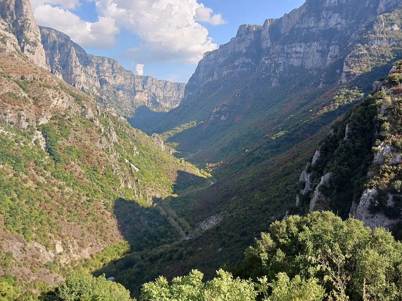 The Vikos gorge in Zagori