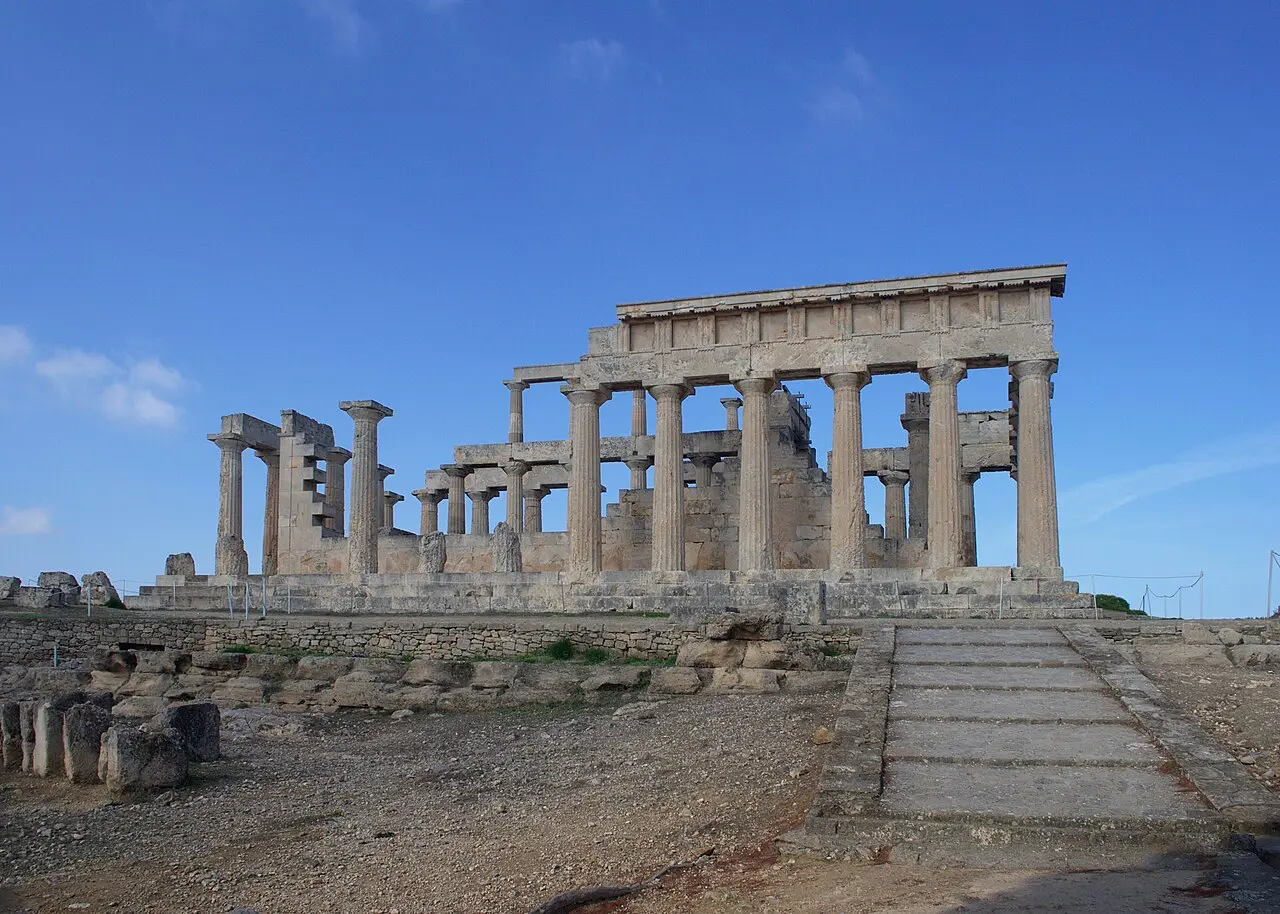The Temple of Aphaia on Aegina