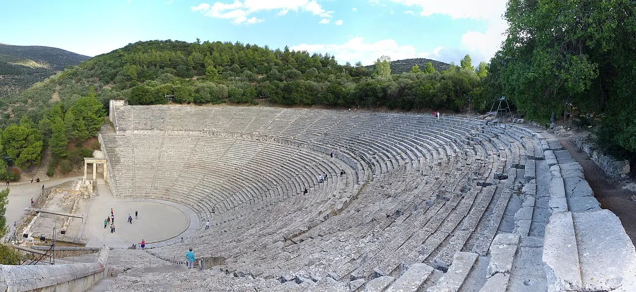 The ancient theatre of Epidaurus