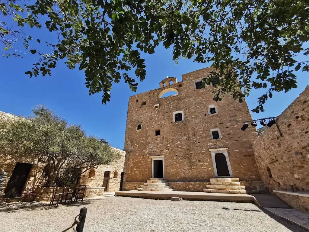 Bazeos Tower on the Chora–Agiassos road, Naxos
