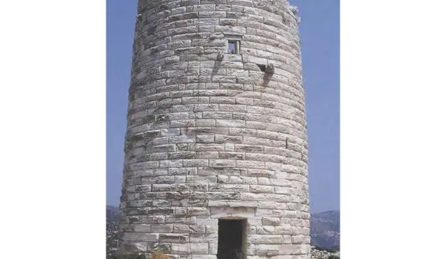 Cheimarros Tower, a 4th-century BC marble tower on Naxos