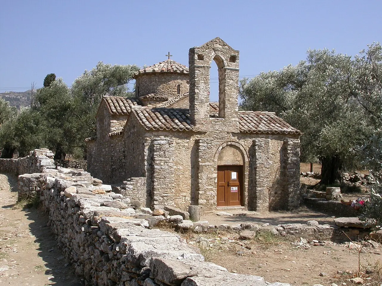 Agios Georgios Diasoritis church near Halki, Naxos