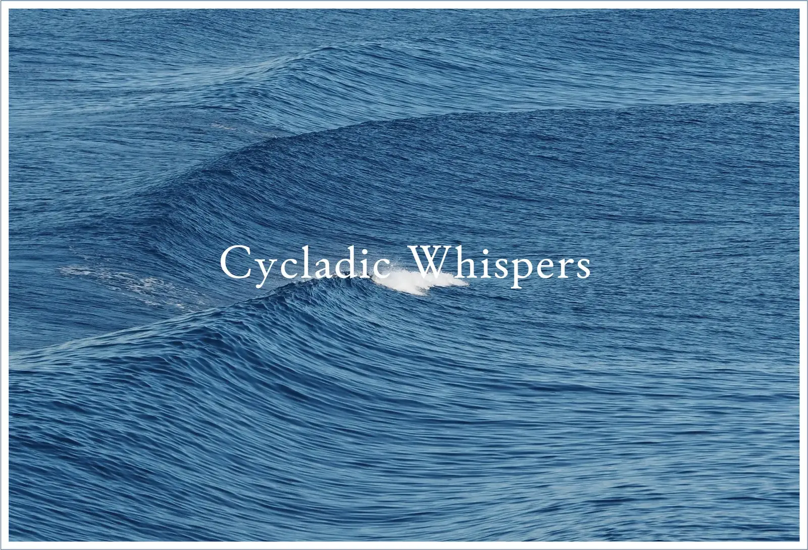 Fish & Olive gallery, Cycladic Whispers exhibition