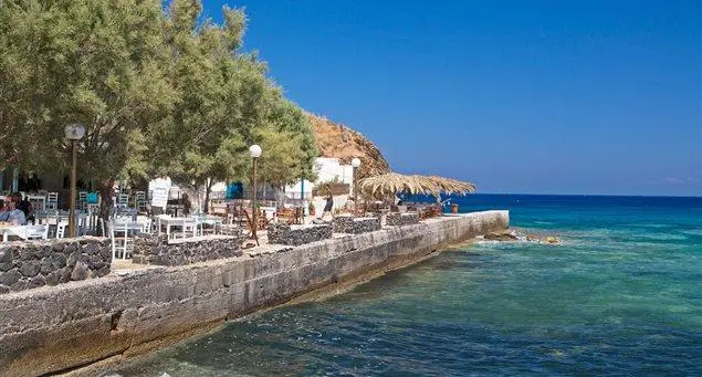 Moutsouna, the old emery port on the east coast of Naxos