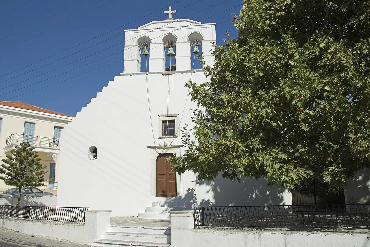 Panagia Protothroni church in Halki, Naxos