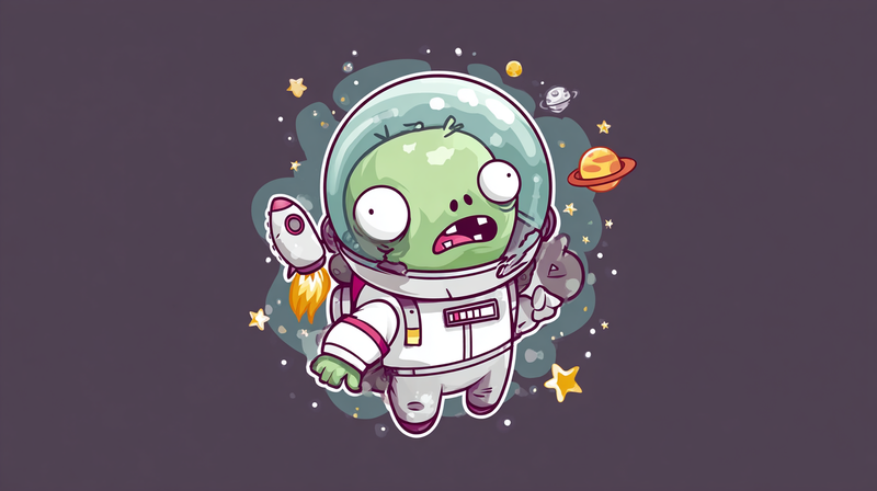 Astronaut Zombie