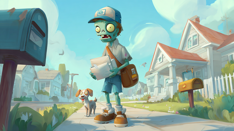 Postbode Zombie